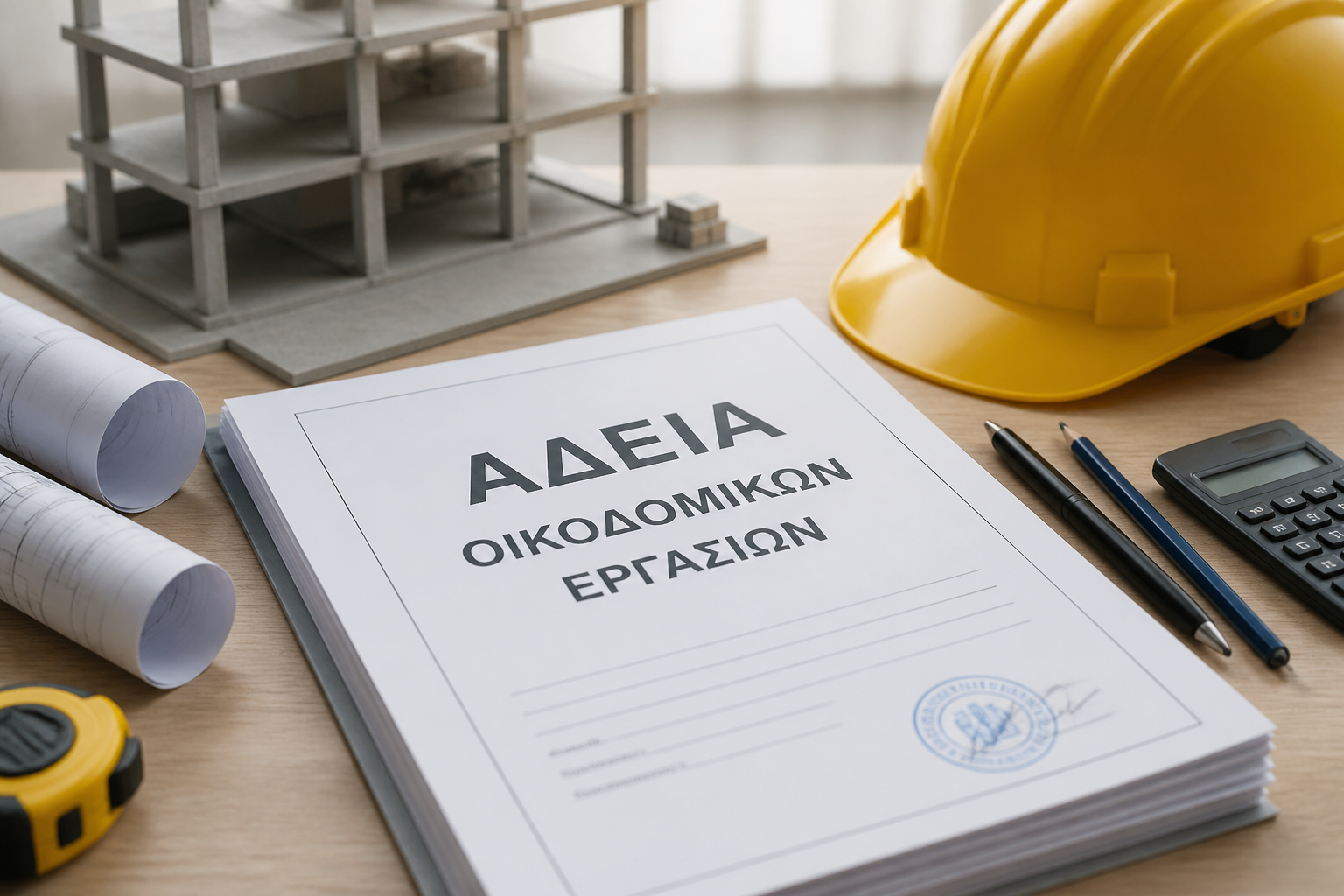 Άδειες για οικοδομικές εργασίες